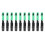 10Pcs Sc/Apc Fiber Optic Connector Embedded Single Mode Component Fiber Optic Quick Connector-Black + Green 1