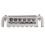 Pro 52.5mm Pigtail Style Adjustable Wraparound Bridge Tailpiece for  Style Electric Guitar, Silver 3