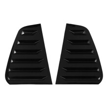 Car Rear Side Window Louvers, for 7 R MK 7 7.5 2013-2020 Racing Style Window Blinds Air Vent Scoop Cover Black