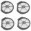 4PCS Suitable for Puppyoo Handheld Vacuum Cleaner T12 T12  Pro Pre-Filter elements Accessories 2