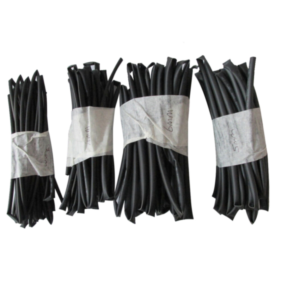 Photos - Electrical Wire & Cable 4PCS/Set Heat Shrink Tube Polyolefin Electrical Equipment DIY 3mm 4mm 5mm 6mm