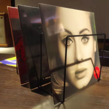 Metall Vinyl Schall Platten Regal Platten Spieler Lager Regal Ausstellungs Stand Halter B.