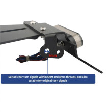 License Plate Holder Tail Tidy Bracket for Street Twin 900 Speed Twin 900 Street Scrambler 900