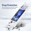 For  Ally Handheld Game Console All-Inclusive Silicone Protective Case Handheld Anti-Drop Protective Case,White 4