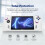 For  Ally Handheld Game Console All-Inclusive Silicone Protective Case Handheld Anti-Drop Protective Case,White 4