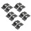 Speaker Wall Mount Bracket Ceiling Stand Clamp Surround Speaker Rear Hook Hanger Plate for Speaker Accessories 2