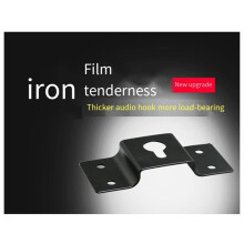 Speaker Wall Mount Bracket Ceiling Stand Clamp Surround Speaker Rear Hook Hanger Plate for Speaker Accessories
