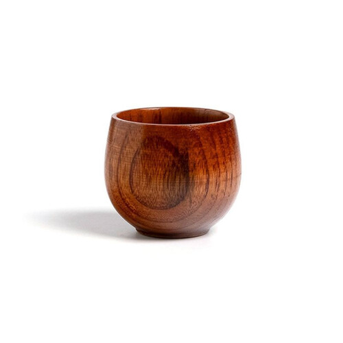 Wooden Cup Solid Wood Cup Solid Wood Water Tea Cup for Kitchen Living Room D