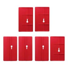 6pcs Drywall Fitting Tool Plasterboard Fixing Tool Positioning and Fixing, in Place, Plasterboard Fixing Gypsum Plate