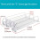 Refrigerator Beverage Dispenser Self-Propelled Beverage Organizer Bottle and Can Dispenser 9