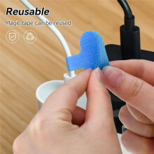 60 Etiquetas para Cables, Etiquetas para Cables, Etiquetas Multicolores para Escribir en Cables, Etiquetas para Gestión e Identificación de Cables