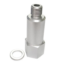 KüHlmittel Temperatur Sensor Adapter für LS Swap Gauge M12-1,5 auf 3/8 Zoll NPT-Sensor mit Buchse VerläNgert
