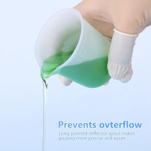 Siliconen Maatbekers voor Hars, Harsbenodigdheden met 600ML&250ML+ 100ML Siliconen Bekers, Harsmengbekers