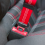 KCT KCT 2 Pack Dog Seat Belt Clip Lead - Red 3