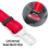 KCT KCT 2 Pack Dog Seat Belt Clip Lead - Red 4