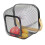 Metal Mesh Basket, Multi-Functional Hanging Kitchen Baskets Fruit Basket with Handle for Kitchen Bathroom Picnic Black 6