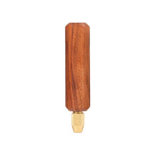 Solid Wooden Handle Acid Branch Wood Handle Titanium Plated Diamond File Small File Handle Woodworking Special Tools