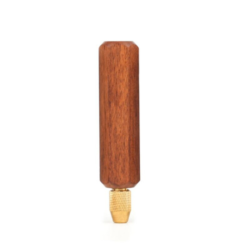 Solid Wooden Handle Acid Branch Wood Handle Titanium Plated Diamond File Small File Handle Woodworking Special Tools 1
