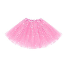 Girls Tutu Skirts Star Sequin Princess Dresses 3 Layers Ballet Dance Toddler Baby Tulle Tutu Skirt,