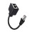 Cabo Adaptador Divisor RJ45 1xmacho para 2xfêmea para Cabo Extensor Conversor Ethernet LAN Ethernet 8
