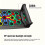 Portable Folding Push- Board, Multi-Functional Anti-Slip Mat with Handle, Home Fitness Exercise for Chest 3