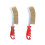 3PCS Multi-Function Tool Wire Brush Copper Plated Cleaning Brush Long Handle Kitchen Grill Special Plate Rust Removal A 4