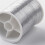 20 Rolls 1100M 0.1MM Thin Metallic Thread Shimmer Christmas Glitter Embroidery Floss String Polyester Tinsel Cord C 6
