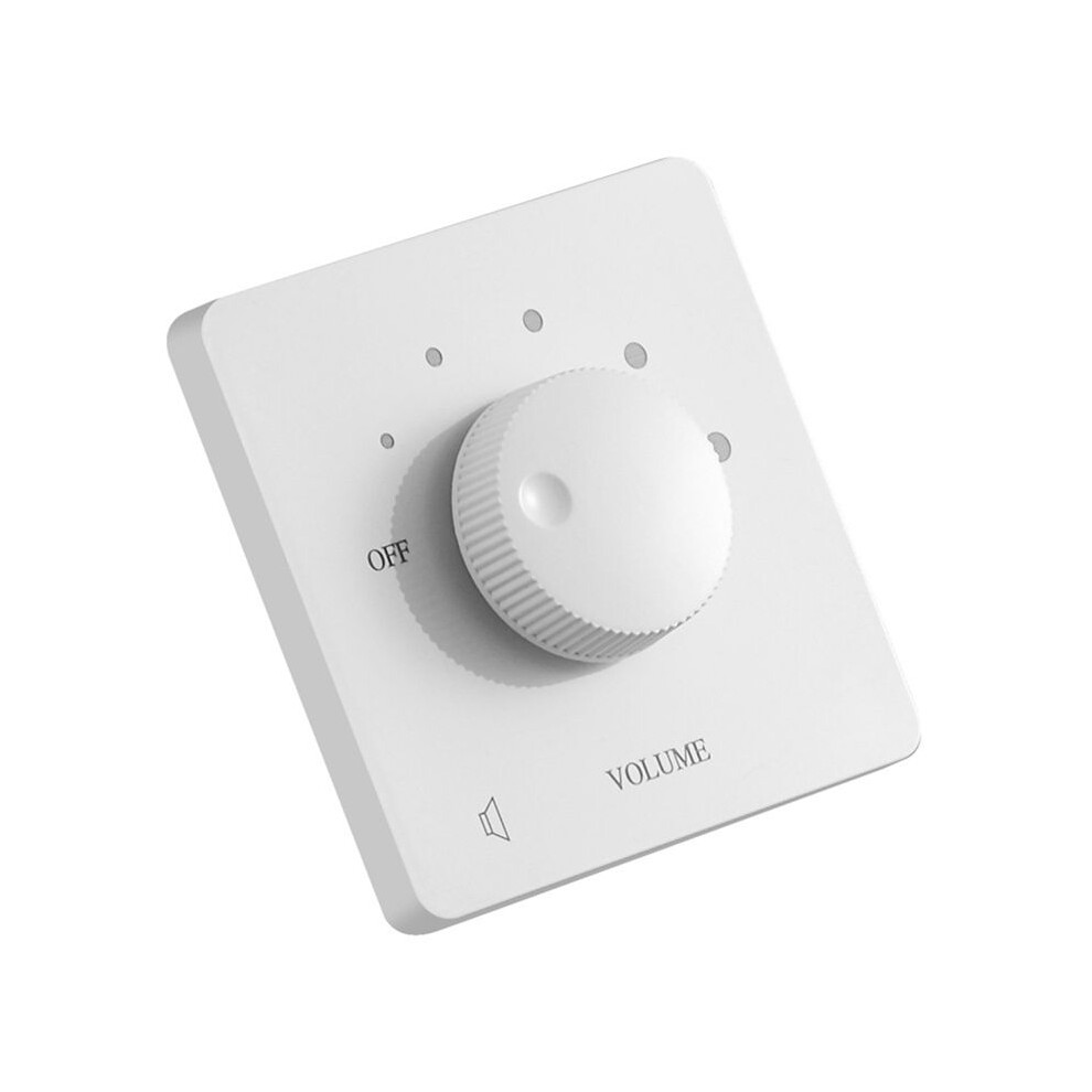 50 Volume Control 50W Volume Control Professional Safety 5 Gears Tuning Knob Volume Controller for Home Speakers White-image-OPC-PRMGYSX-NEW