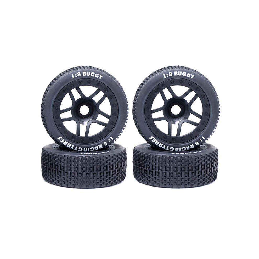 111Mm 1/8 Scale Rc Off Road Buggy Tires Wheel 17Mm Hex For Arrma Typhon Redcat Team Losi Vrx Hpi Hsp Hobao 4711069264376