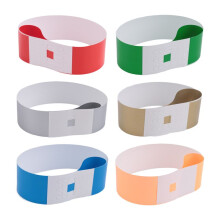 600 Pezzi Braccialetti Colorati al Neon per Eventi, Braccialetti di Identificazione Attività Leggeri Impermeabili in Carta Sintetica