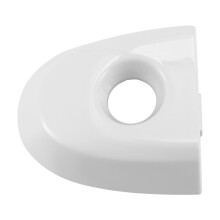 Car Door Lock Cover with Key Hole for Juke & Micra Drivers 806441KK0D Car Accessories White