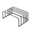 Cutting Board Organizer, 1-Pack, Cutting Board Holder Rack Baking Cookie Pan Sheets Cooling 1