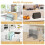 Cutting Board Organizer, 1-Pack, Cutting Board Holder Rack Baking Cookie Pan Sheets Cooling 6