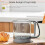 Semi-Automatic Flour Sifter, Transparent Non-Stick Sieve for Baking, Essential Kitchen Gadget and Accessory 5