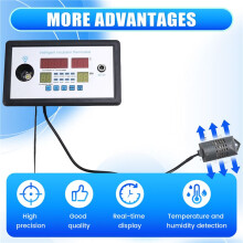 W9002 Automatic Egg Turning Intelligent Incubation Thermostat DC12V Home Waterbed Incubator Incubator