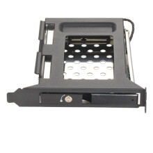Aluminum Alloy PCI Slot Mobile Rack Support 2.5 Inch HDD SSD for PC Expansion Slot SATA3 6Gbps Connector Hotswap