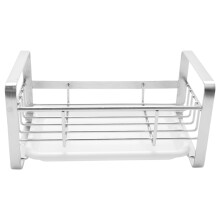 Sponge Holder, Sponge and Soap Holder for Kitchen Sink, 304 Stainless Steel Kitchen Dish Soap Caddy Tray Organizer