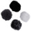 Universal Lavalier Microphone Furry Windscreen Fur Windshield Wind Muff Soft for    Lapel Lavalier Mic 5Mm 7