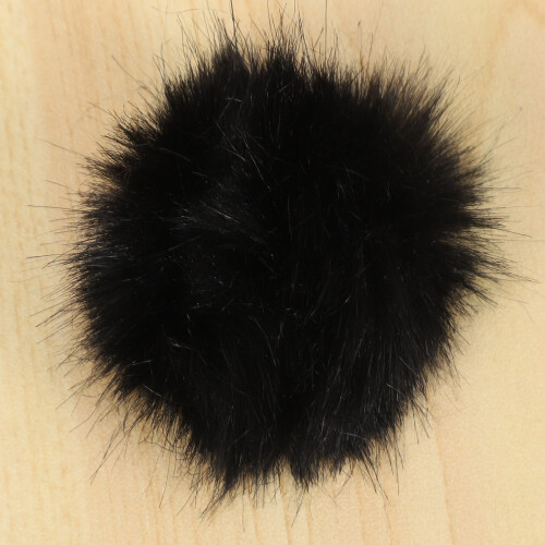 Universal Lavalier Microphone Furry Windscreen Fur Windshield Wind Muff Soft for    Lapel Lavalier Mic 5Mm 2