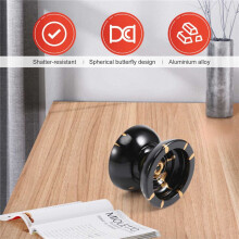 MAGICYOYO N11 Aluminium Professional Yoyo Nicht Reagierende Yoyo (Schwarz Golden) Tasche, Handschuh 5 Saiten