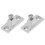 2 Pieces Marine Deck Hinge Boat Bimini Top Fitting Hardware 8