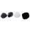 Universal Lavalier Microphone Furry Windscreen Fur Windshield Wind Muff Soft for    Lapel Lavalier Mic 5Mm 8