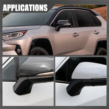 Car Side Rearview Mirror Triangle Base Cover for RAV4 RAV 4 2020 2021 2022 Front Left Right Auto Replacement