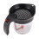 Kitchen Tool Fat Separator with Bottom Release Fat Separator with Strainer Soup Residue Oil Filter Separate 1