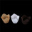 200Pcs Tulip Cupcake Baking Cups, Muffin Baking Liners Holders, Rustic Cupcake Wrapper, Brown, White and Nature Color 5