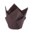 200Pcs Tulip Cupcake Baking Cups, Muffin Baking Liners Holders, Rustic Cupcake Wrapper, Brown, White and Nature Color 2