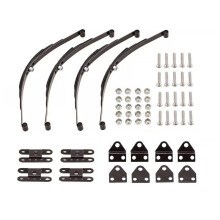 4Pcs 1/10 Rock Crawler Hartfeder Federfederung Edelstahlstange für F350 D90 RC4WD Axial Truck