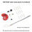 LED Shell Running Light Electronic DIY Kit SMD SMT Electronic Kit with Lanyard for Soldering Practice Learning DIY Kit 4