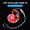 LED Shell Running Light Electronic DIY Kit SMD SMT Electronic Kit with Lanyard for Soldering Practice Learning DIY Kit 6