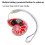 LED Shell Running Light Electronic DIY Kit SMD SMT Electronic Kit with Lanyard for Soldering Practice Learning DIY Kit 5